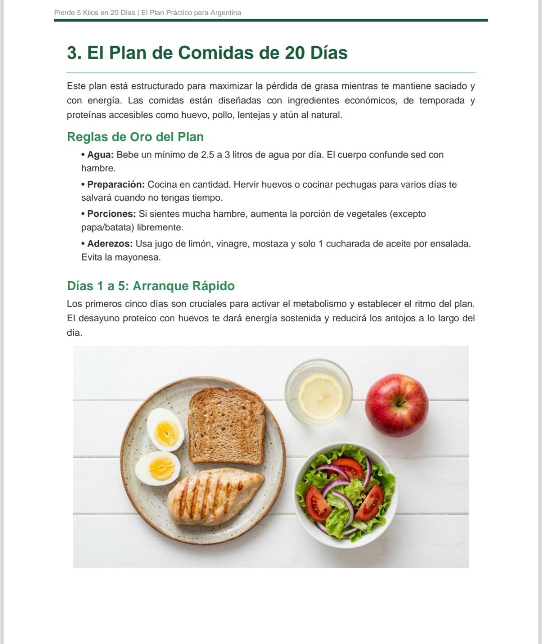 Guía simple para mejorar tu alimentación 💚 Sentite mejor y con más energía desde hoy.”