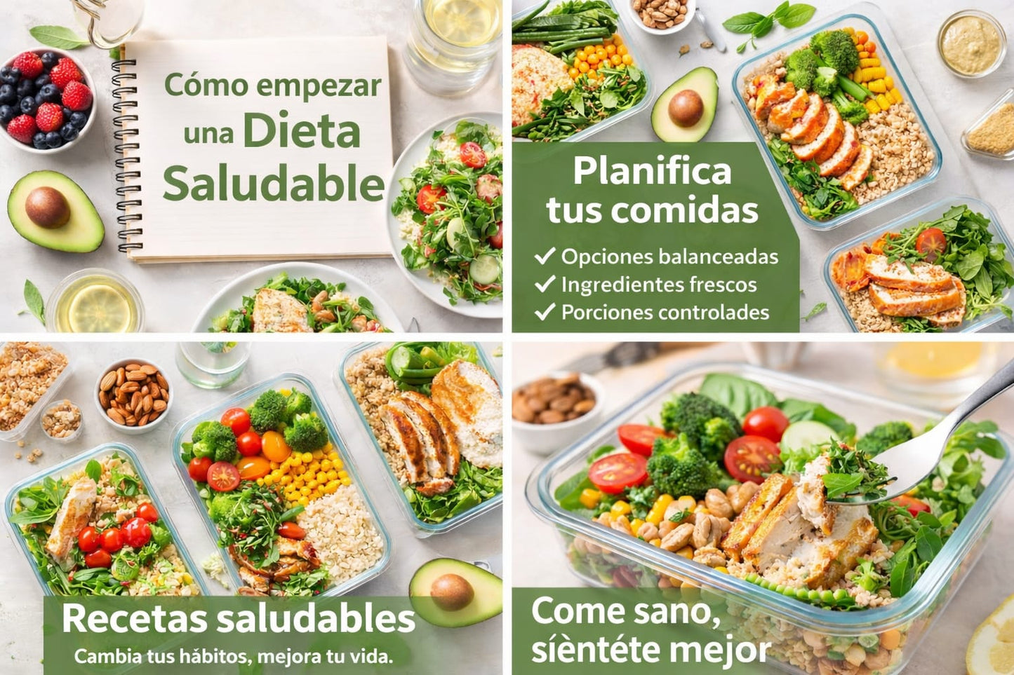 Guía simple para mejorar tu alimentación 💚 Sentite mejor y con más energía desde hoy.”
