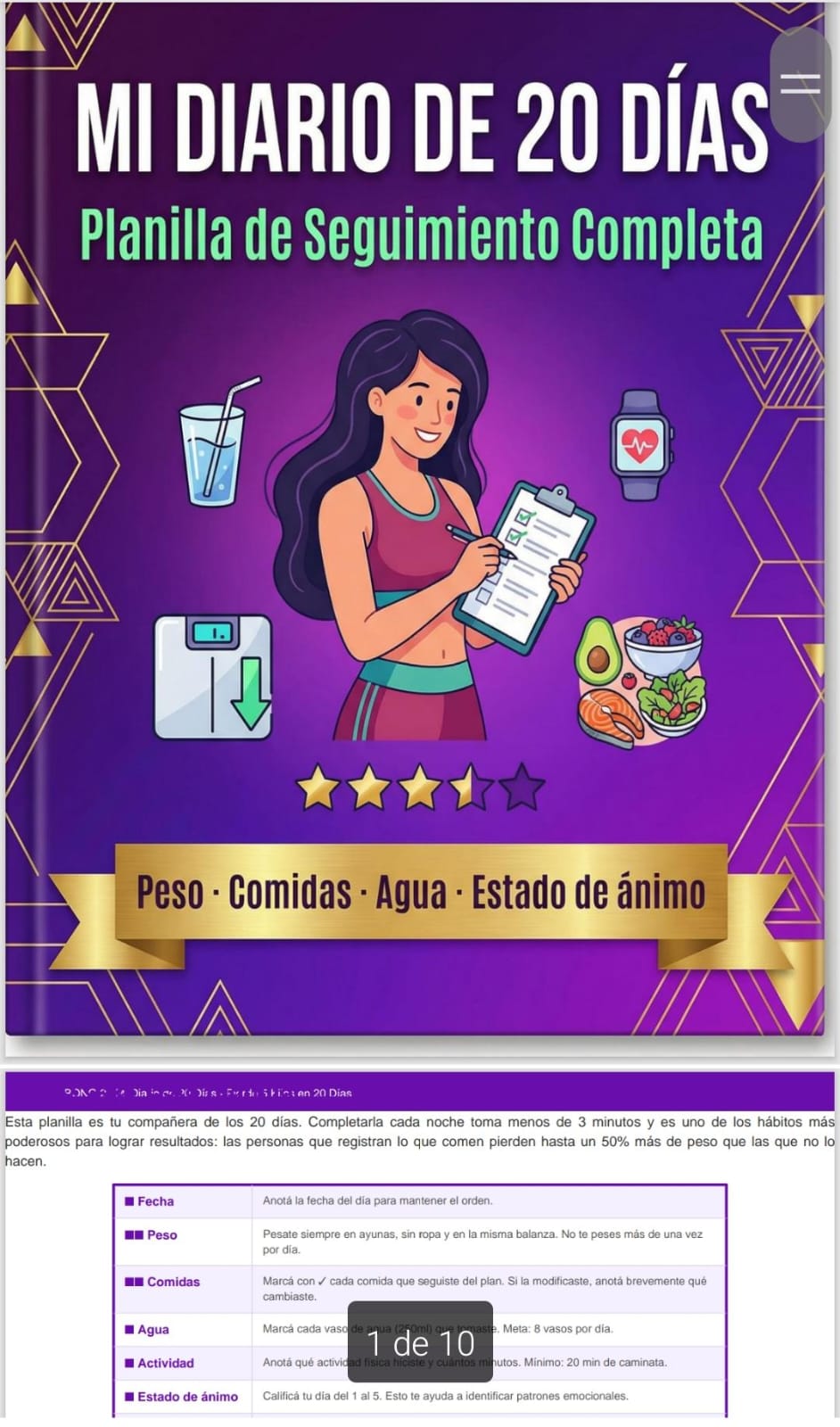 Guía simple para mejorar tu alimentación 💚 Sentite mejor y con más energía desde hoy.”